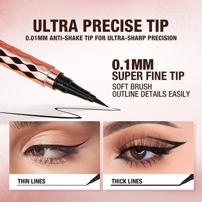 Precision Liquid Eyeliner (Brush Tip)
