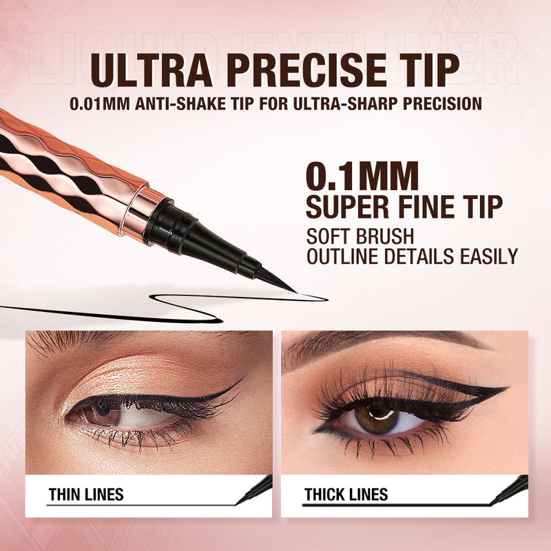 Precision Liquid Eyeliner (Brush Tip)