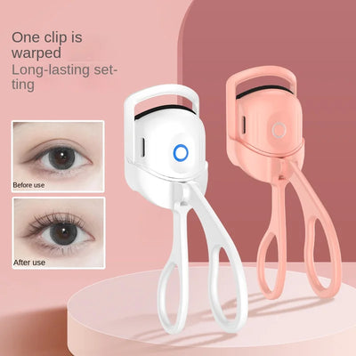 USB Heated Eyelash Curler — Ceramic, 3 Heat Modes