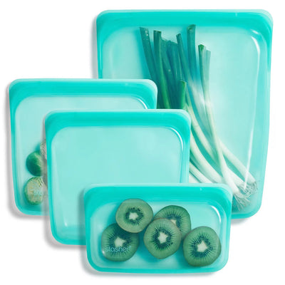 Reusable Silicone Food Storage Bags - Eco Friendly