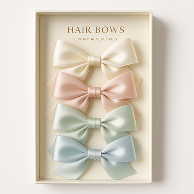 GloLAB Rainbow Hair Clips Set - 12 Pieces