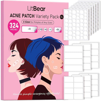 GloLAB Hormonal Acne Patches - Professional Grade