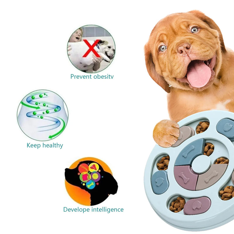 Interactive Dog Puzzle Feeder